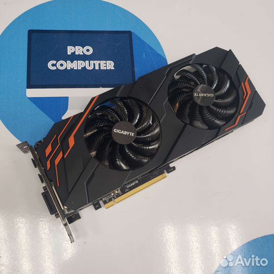Видеокарта GTX 1070 8Gb Gigabyte