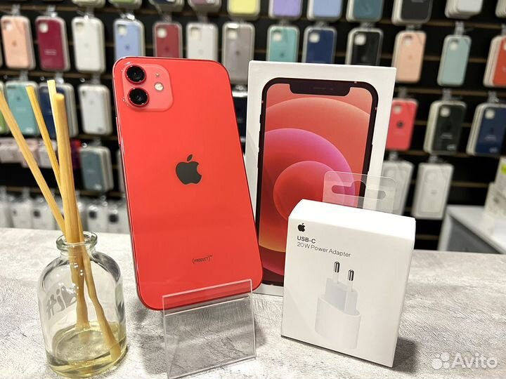 iPhone 12 Red 64gb Отличный
