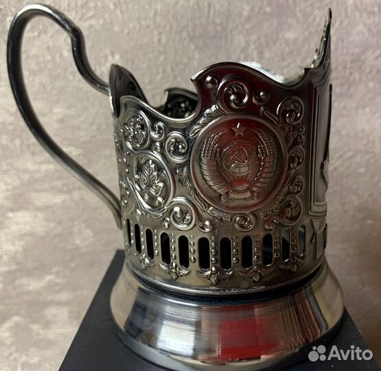 Подстаканник Локомотив Москва. Кольчугинский