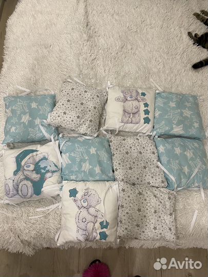 Бортики в детскую кроватку бу