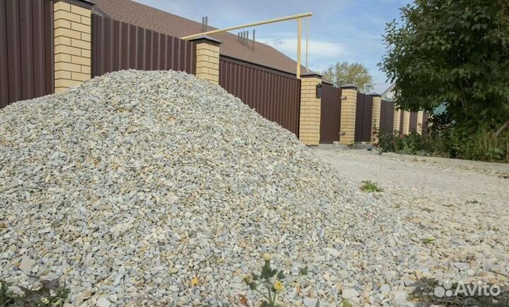 Щебень гравийный