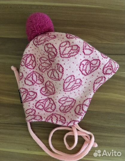 Новая шапка на девочку Gusti 48р. и варежки