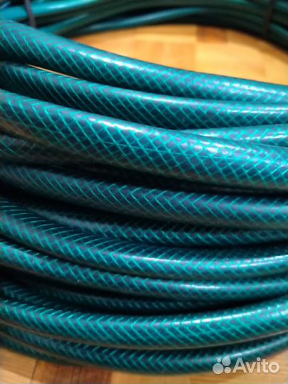 Шланги поливочные 50 м, 3/4 (2 шт) с насадками