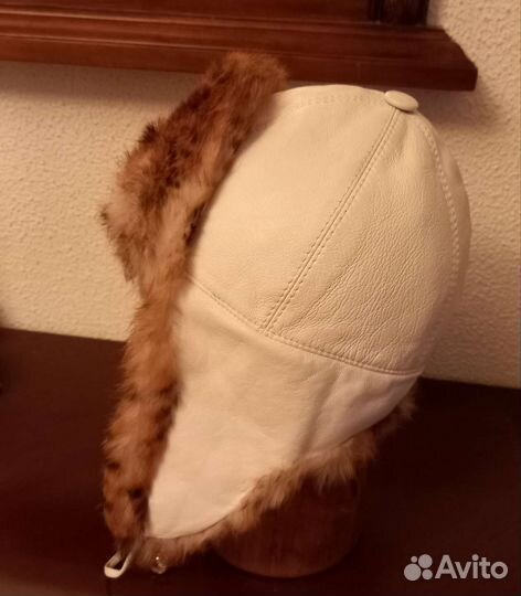 Шапка ушанка женская