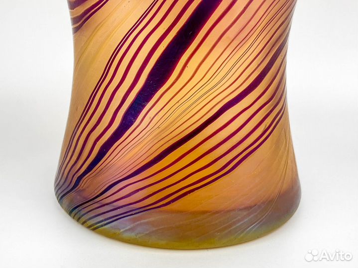 Антикварная ваза, США, стекло, 1890-1930 гг