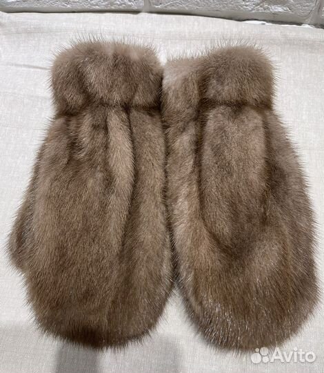 Варежки рукавицы из норки норковые