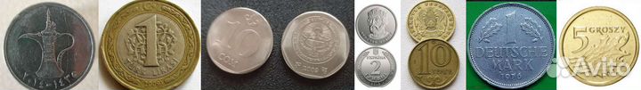 Монеты разных стран