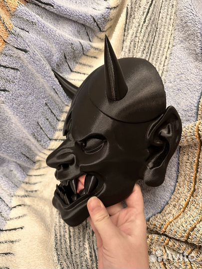 Японский демон Они маска, основа для фурсьюта