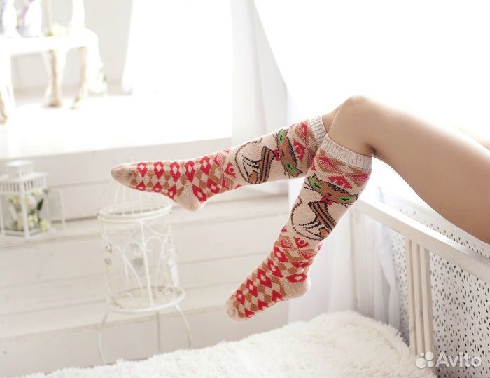 Шерстяные гольфы оптом