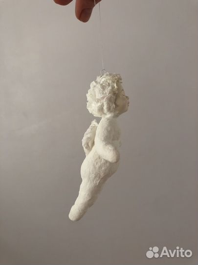 Ватные елочные игрушки