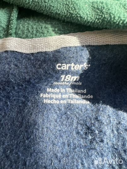 Флисовый комбинезон carters