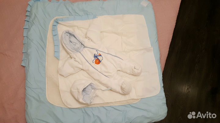 Комплект на выписку зимний