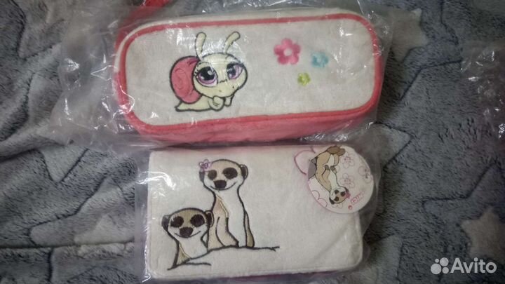 Кошелек детский и кошелек-косметичка-пенал Nici