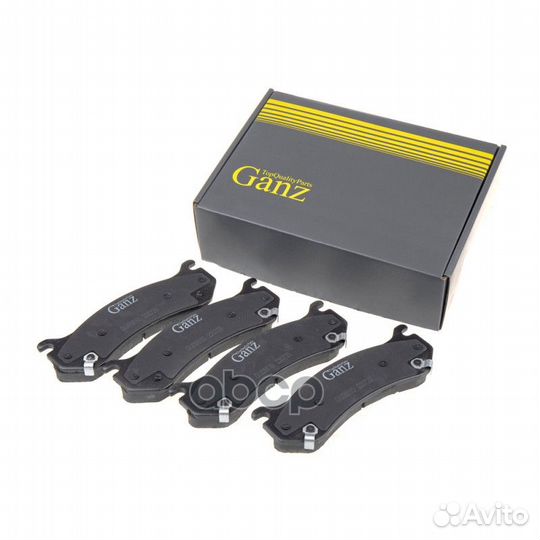 Колодки передние hummer H2 SUT ganz GIJ09510