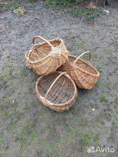Корзины плетеные из лозы