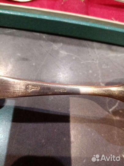 Мельхиоровые чайные ложки СССР