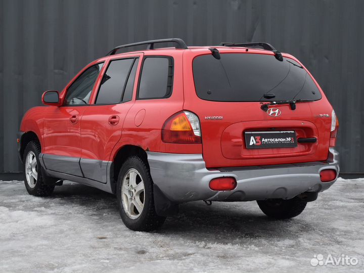Hyundai Santa Fe 2.4 AT, 2004, 200 000 км