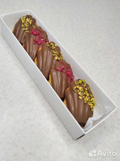 Бисквитное печенье Мадлен подарок на 8 марта