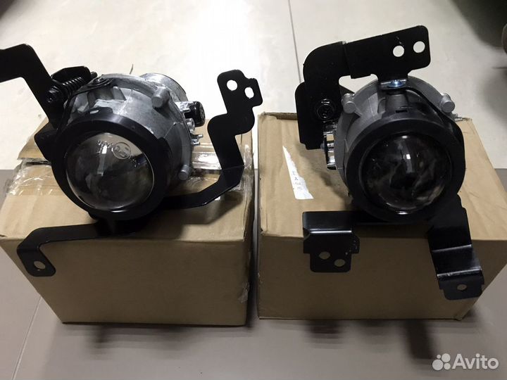 Линзовые противотуманки Hyundai