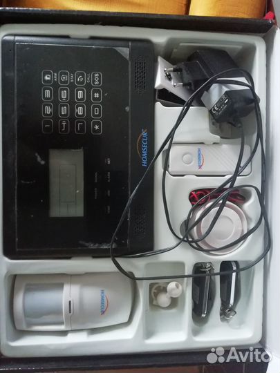 Сигнализация GSM homsecur с ЖК-дисплеем