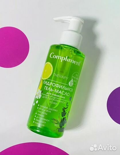 Compliment Гидрофильное гель-масло для умывания