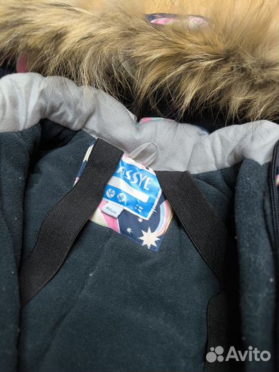Зимний комбинезон для девочки 86 92