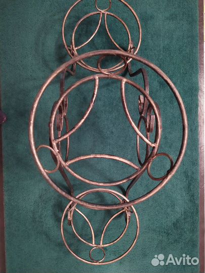 Подставка для цветов напольная металлическая