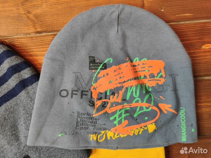 Шапки для мальчика, шапка и снуд 52-54
