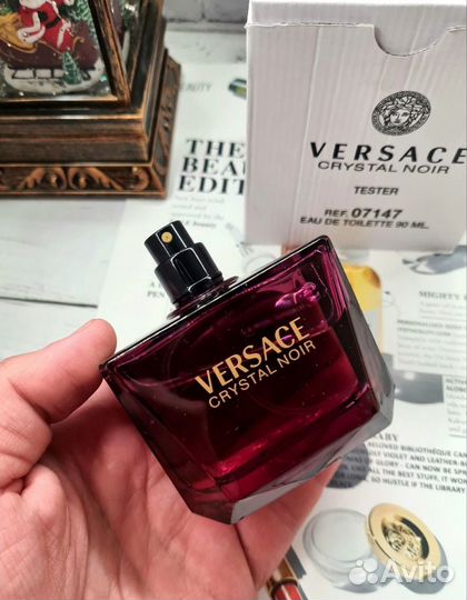 Crystal Noir Eau de Toilette Versace 90мл тестер