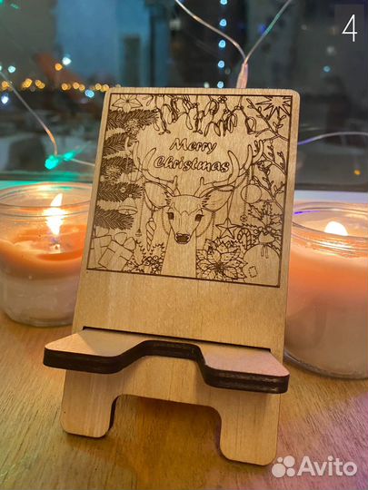 Подставка для телефона с любым рисунком