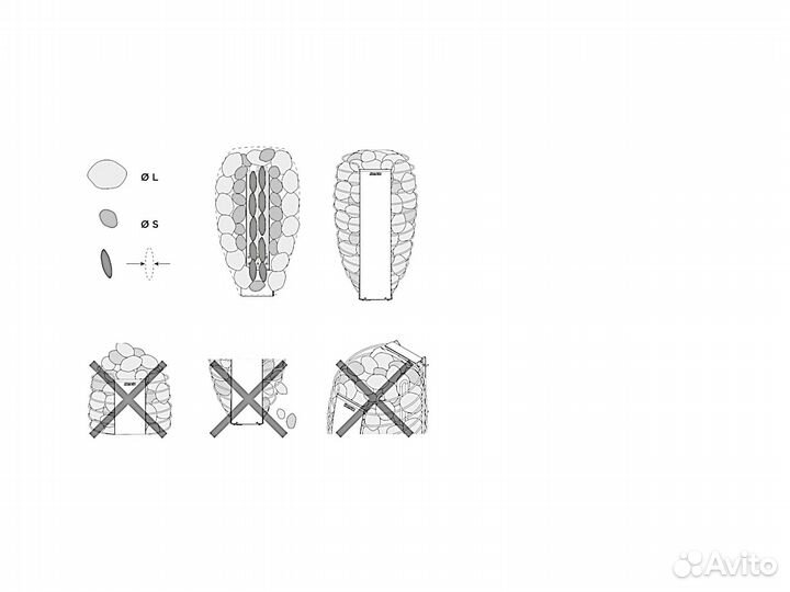 Электрическая печь Harvia Spirit SP60E (вкомплекте