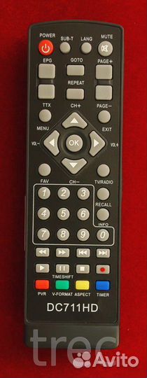 Пульт D-color UNI dc711hd