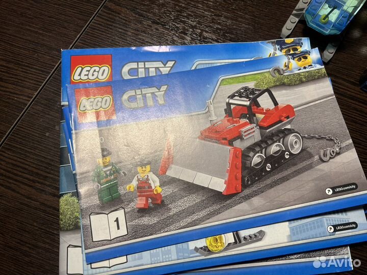 Lego city 60140 Ограбление на бульдозере