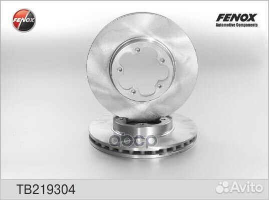 Диск торм.ford transit/tourneo 06- TB219304 fenox