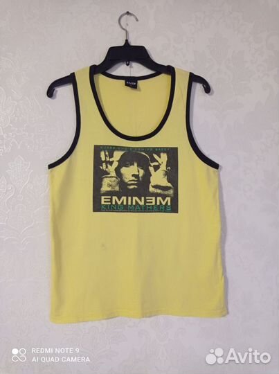 Майка мужская желтая L