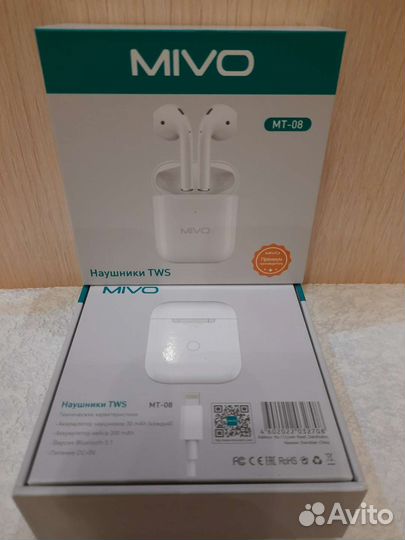 Заводские Блютуз наушники