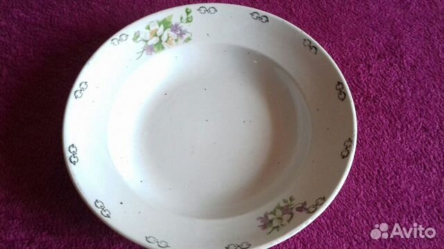 Тарелки времен СССР