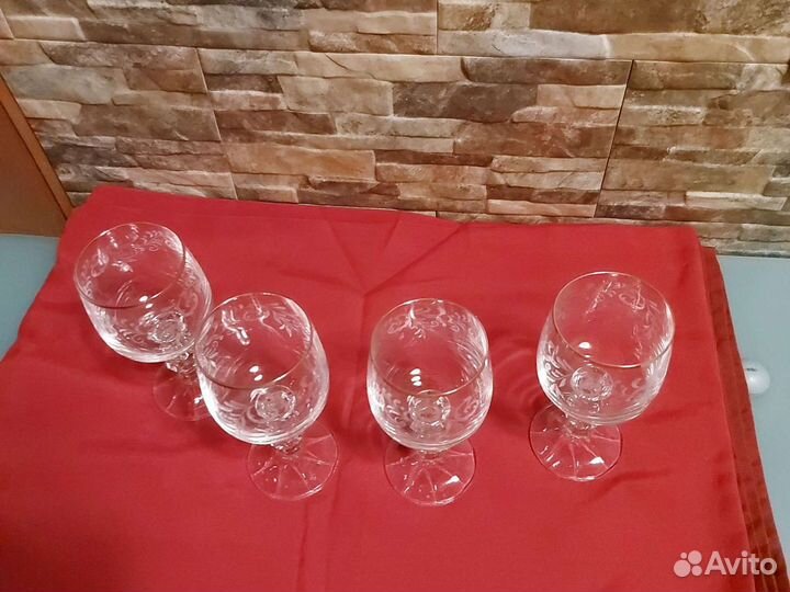 Бокалы для вина 190 мл Богемия