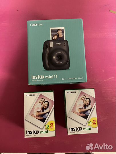 Фотоаппарат instax mini 11 + 2 картриджа