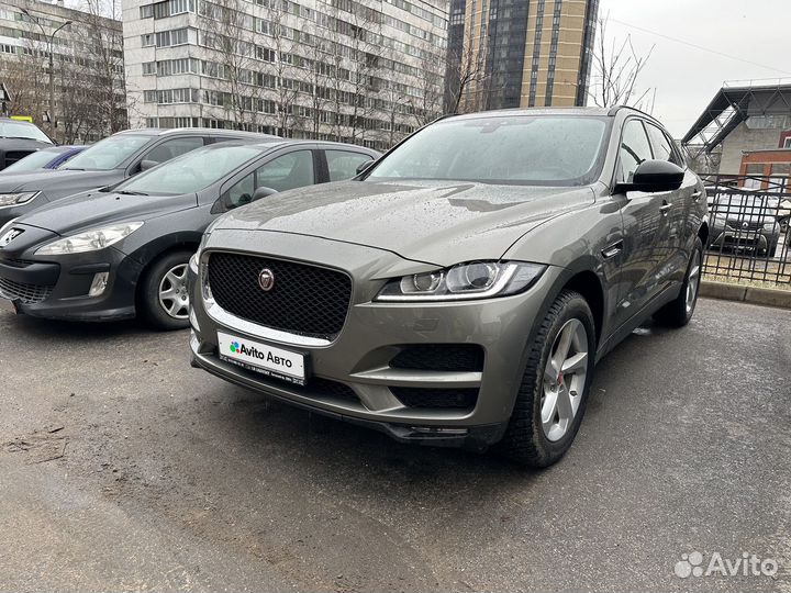 Jaguar F-Pace 2.0 AT, 2018, 149 669 км