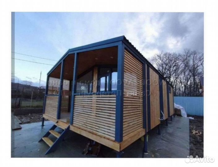 Дом 7х4.8 с доставкой Барнхаус Артикул 369-242/CR3