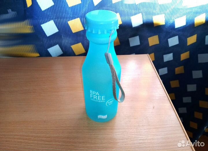 Бутылка для воды спортивная 550 мл матовая