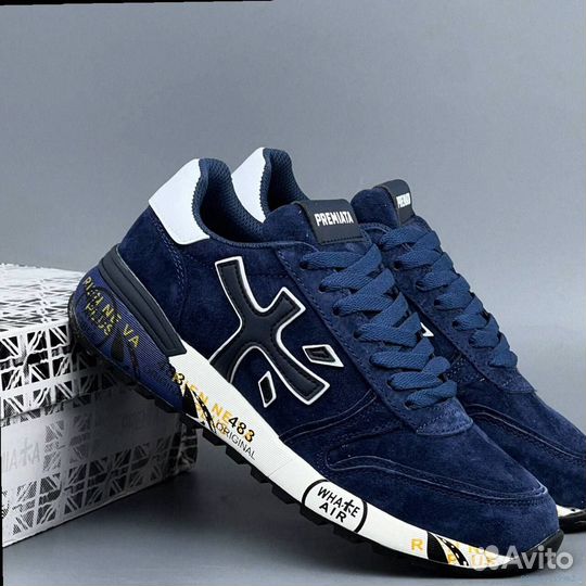 Кроссовки Premiata Blue (Арт.21894)