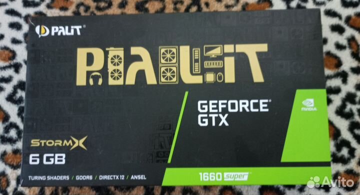 Видеокарта GTX 1660 Super