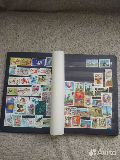 Альбом с марками.ссср