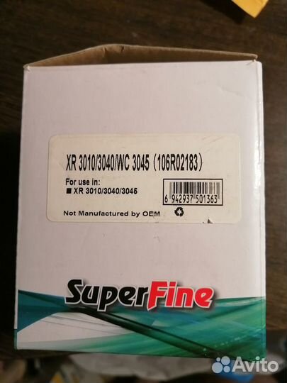 Картридж Xerox 106R02183 черный