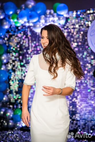 Платье белое