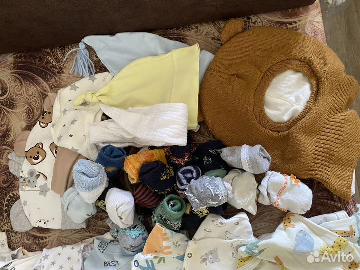 Вещи для новорожденных 62-68