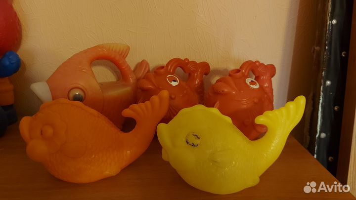 Детские игрушки СССР для ванной
