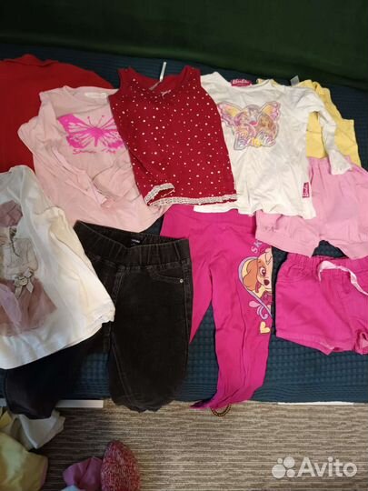 Вещи пакетом на девочку 4-5 лет